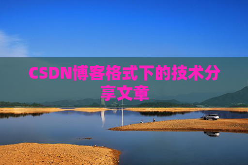CSDN博客格式下的技术分享文章