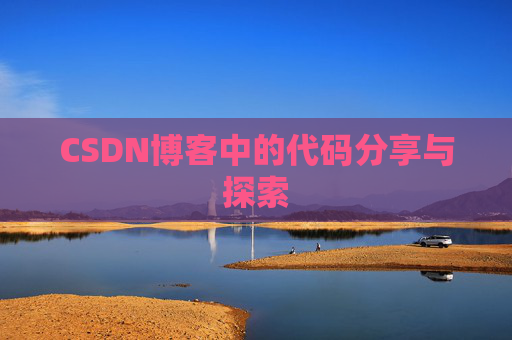 CSDN博客中的代码分享与探索